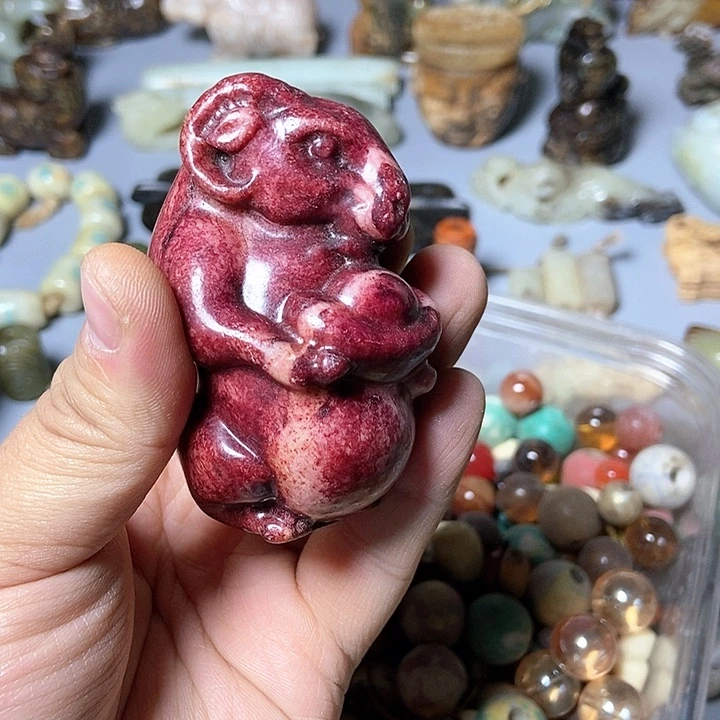 和田玉未镶嵌颈饰130