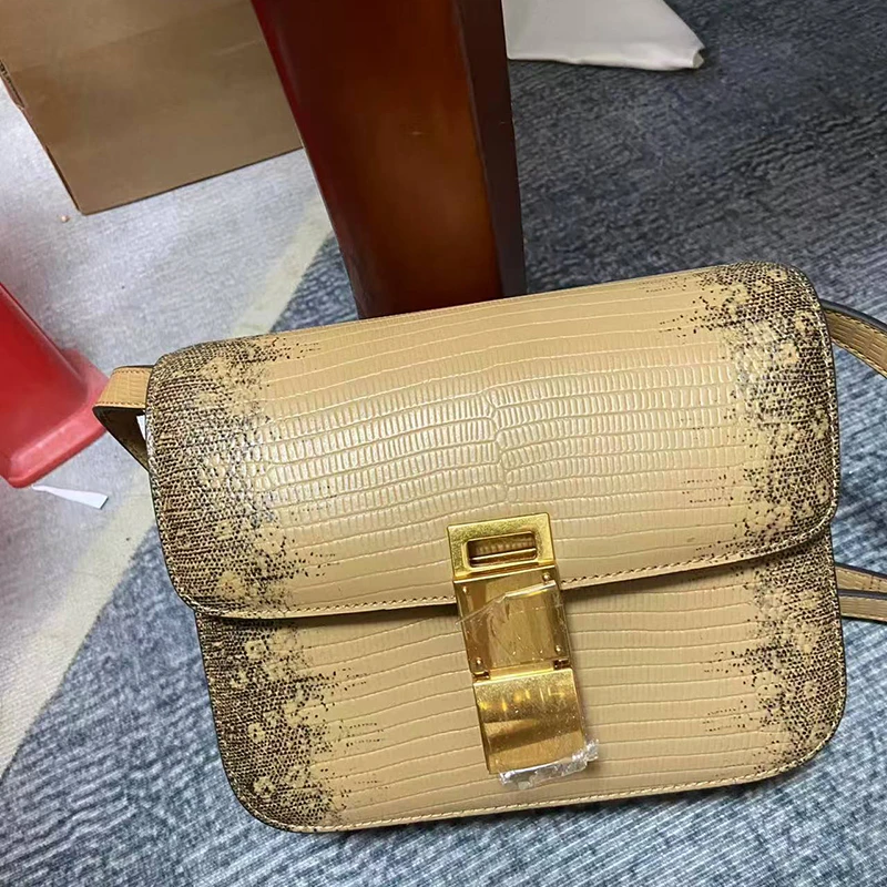 小方包牛皮真皮手机包斜挎包