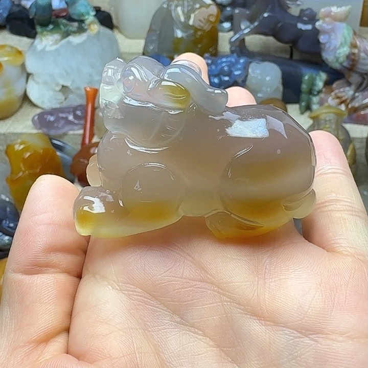 玛瑙/玉髓未镶嵌饰品