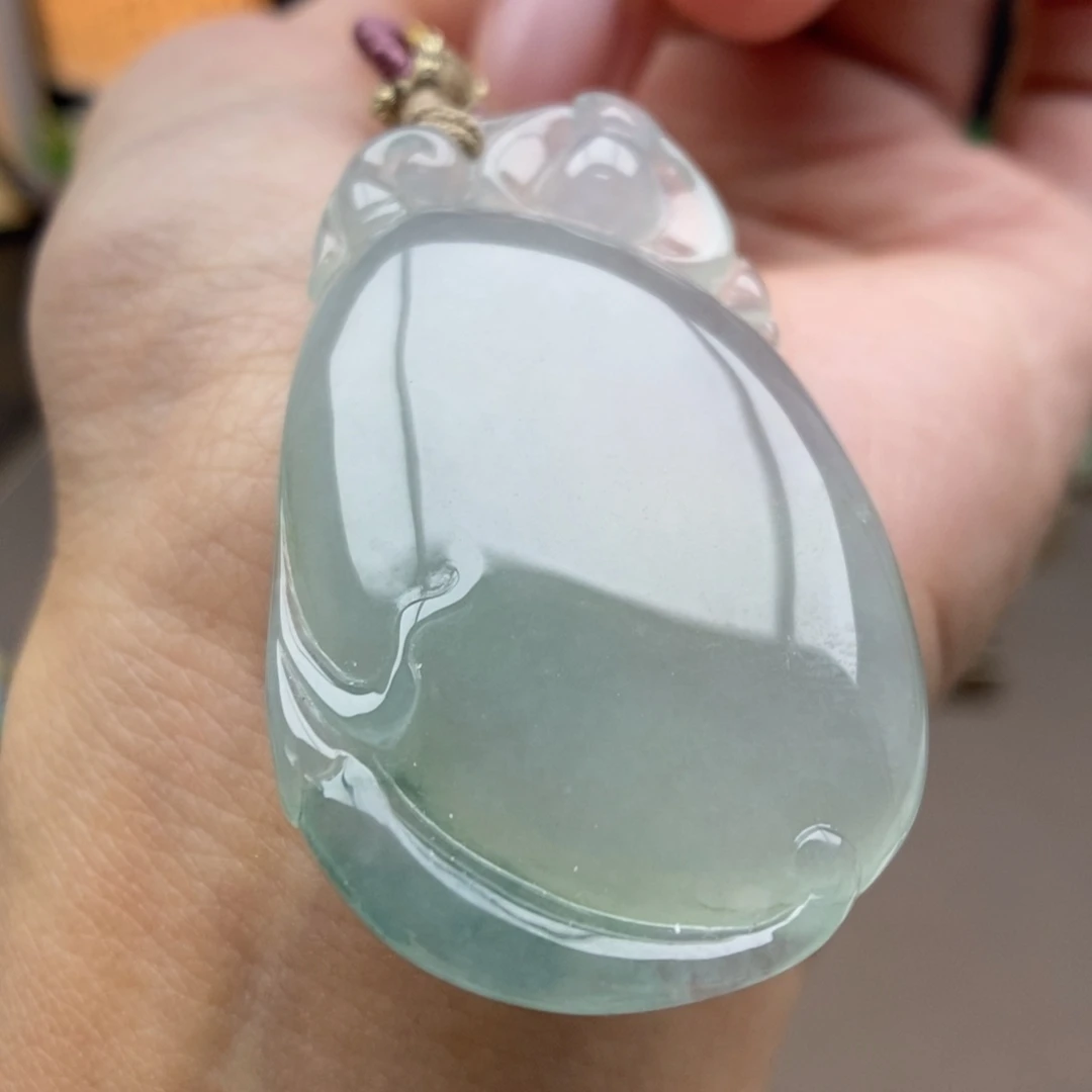 翡翠未镶嵌颈饰吊坠51