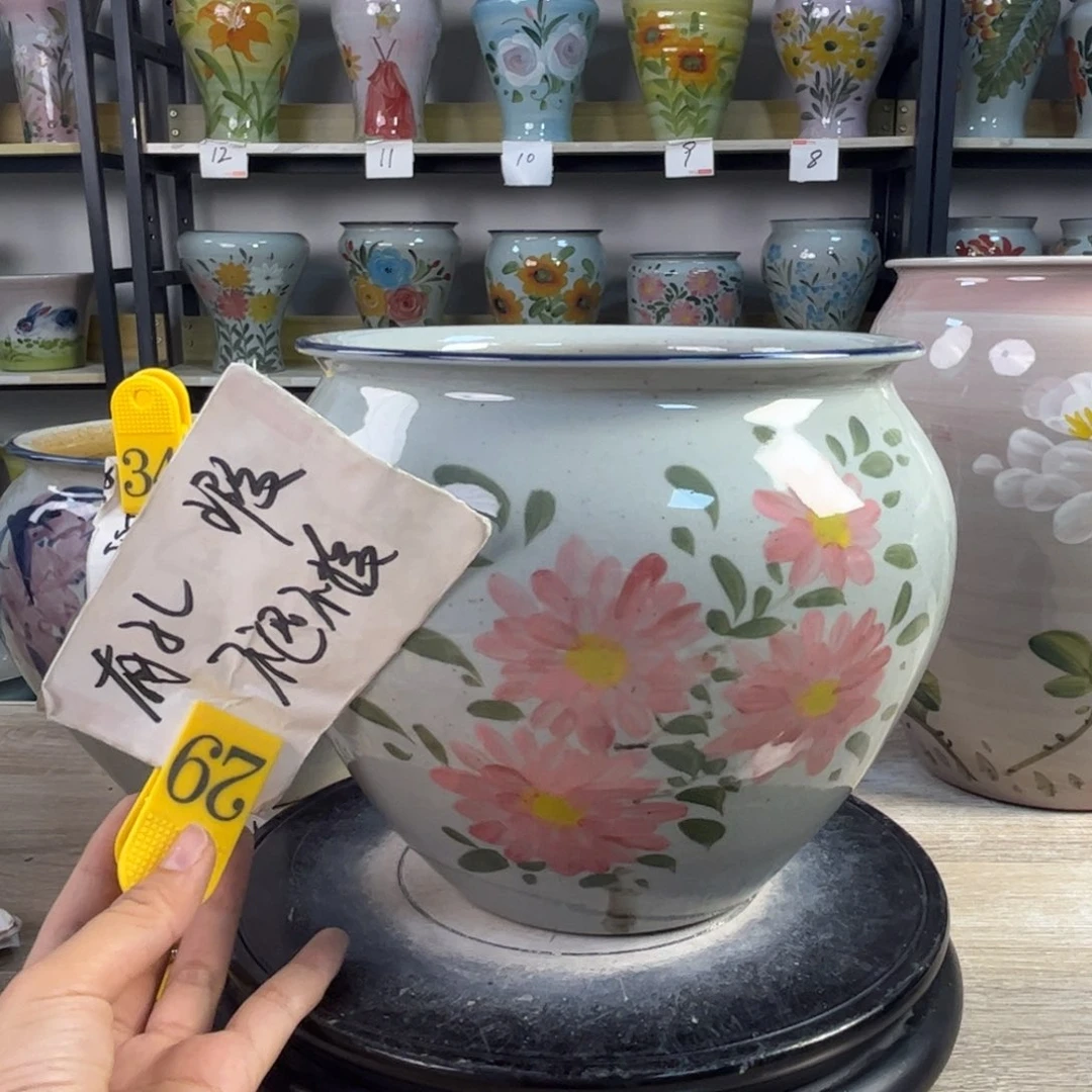 罐1tc景德镇陶瓷花盆