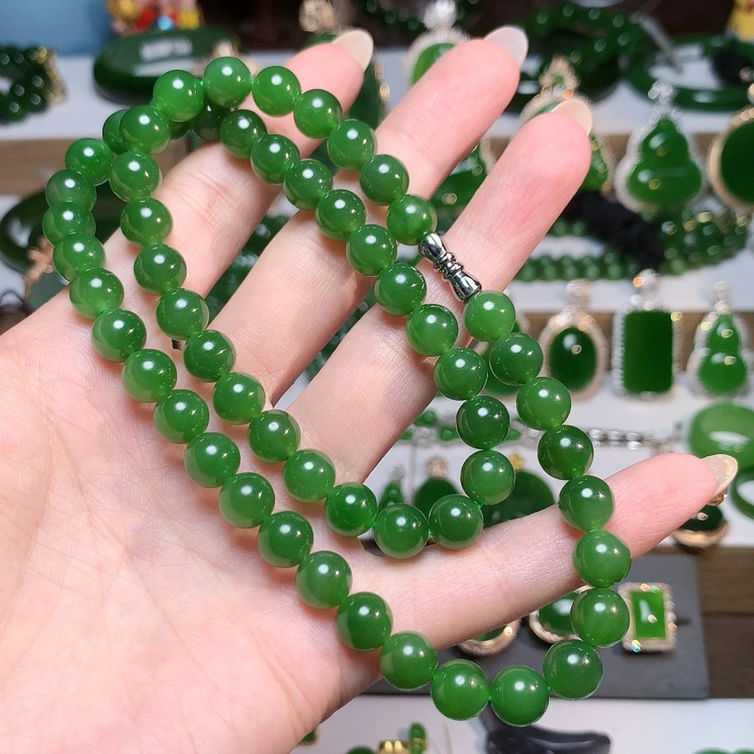 和田玉（碧玉）未镶嵌颈饰