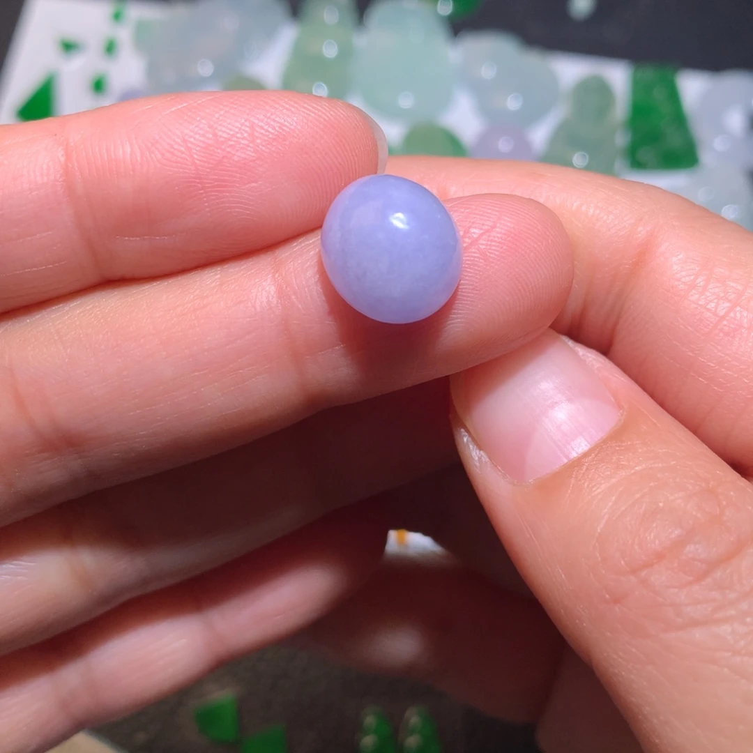 翡翠未镶嵌颈饰蛋面