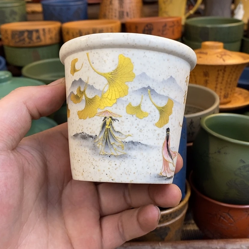 【闪购商品】紫砂杯子宜兴全手工紫砂杯