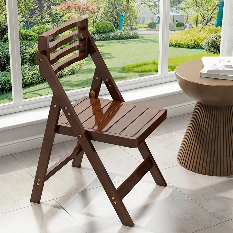 可折叠椅子家用靠背椅北欧餐椅办公室宿舍电脑椅简易简约便携凳子