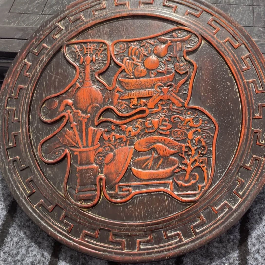 木非洲紫檀木雕牌匾挂匾