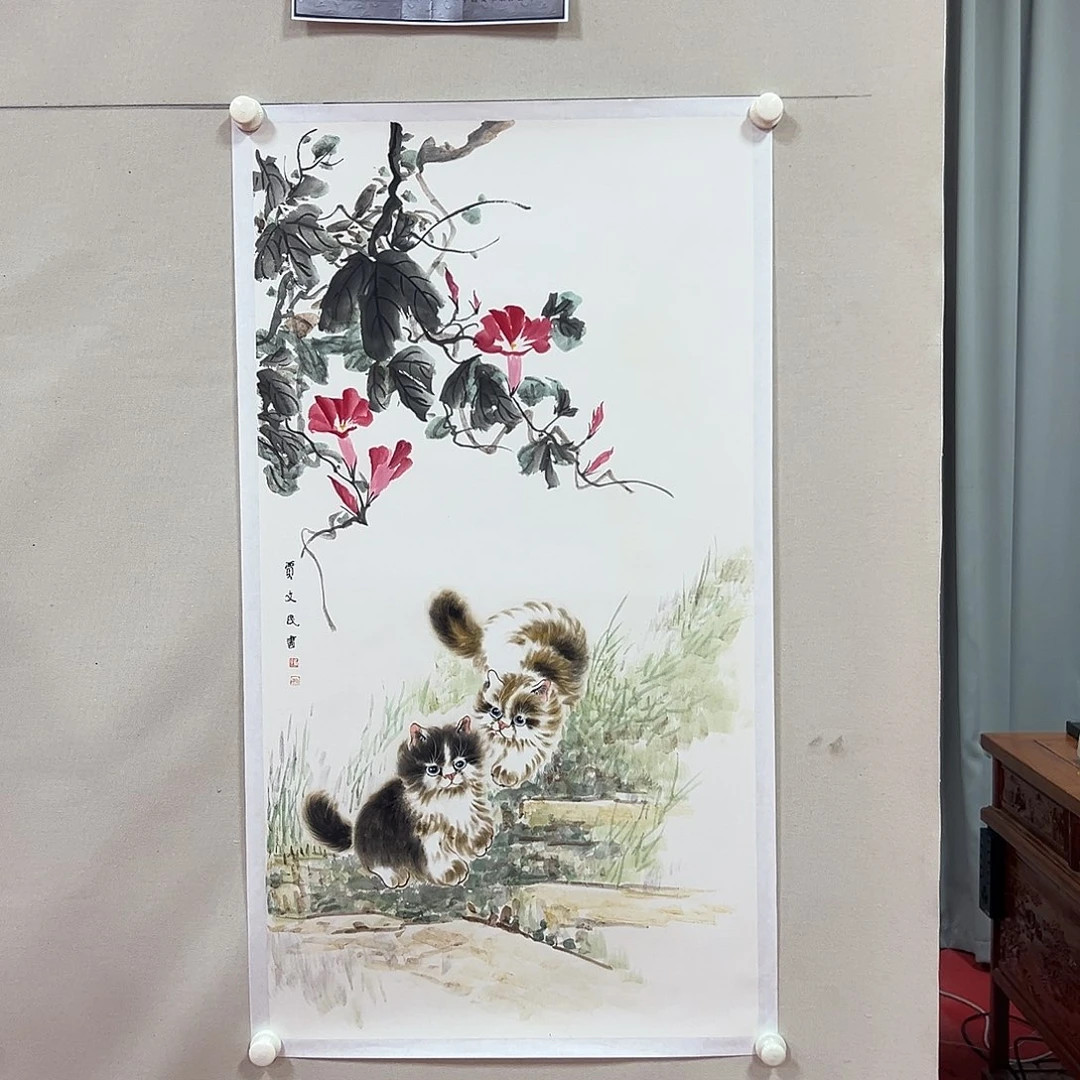 国画贾文民艺术精品