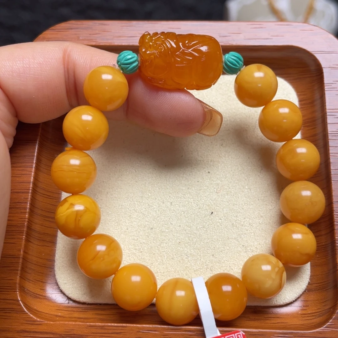 蜜蜡未镶嵌手链手串