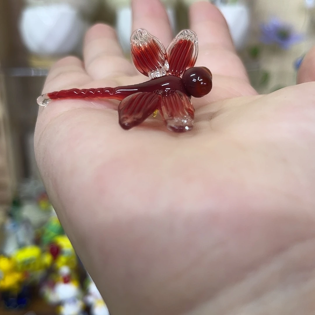 琉璃手工艺品琉璃蜻蜓