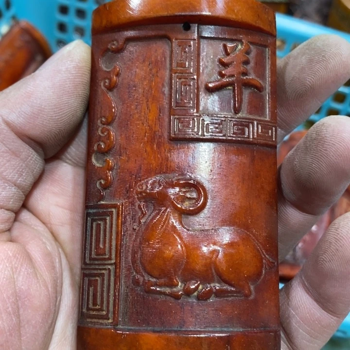 滴血莲花菩提吊坠