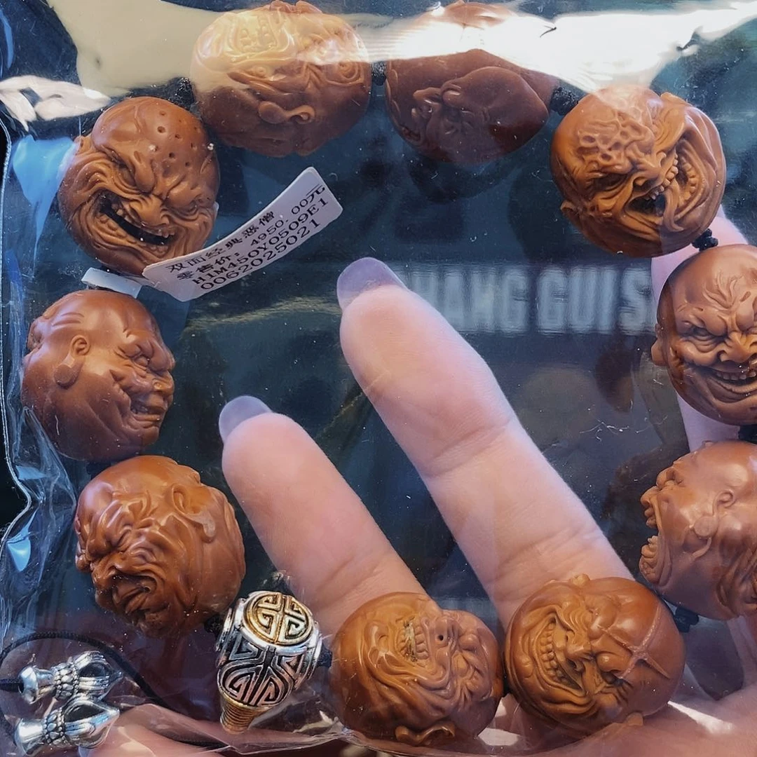 【闪购商品】橄榄核手串/手链昨*鱼恶僧