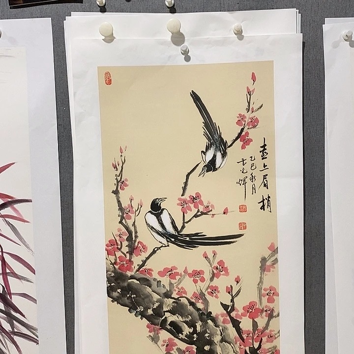 国画手写手绘作品1