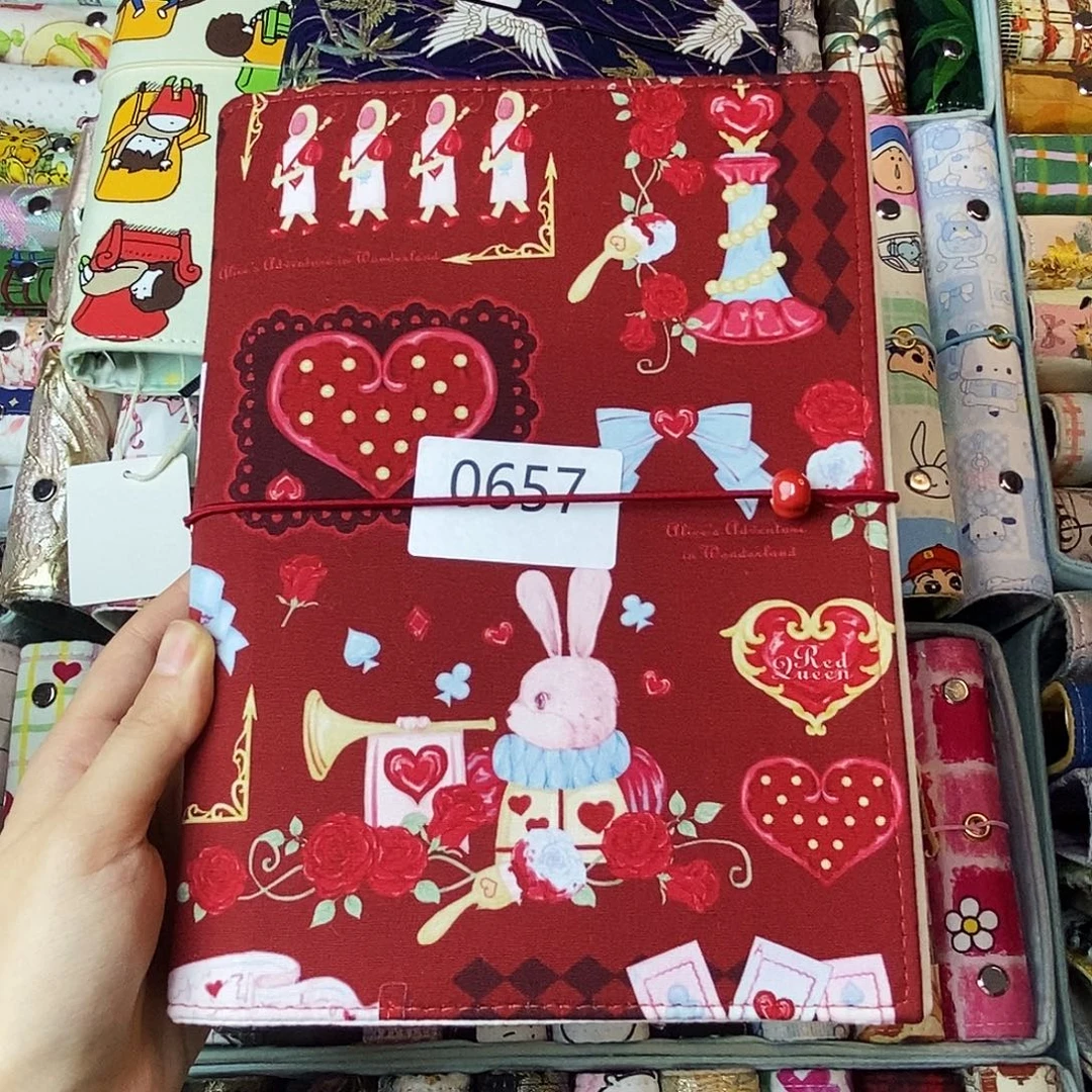 织绣A5活页不加纸0657