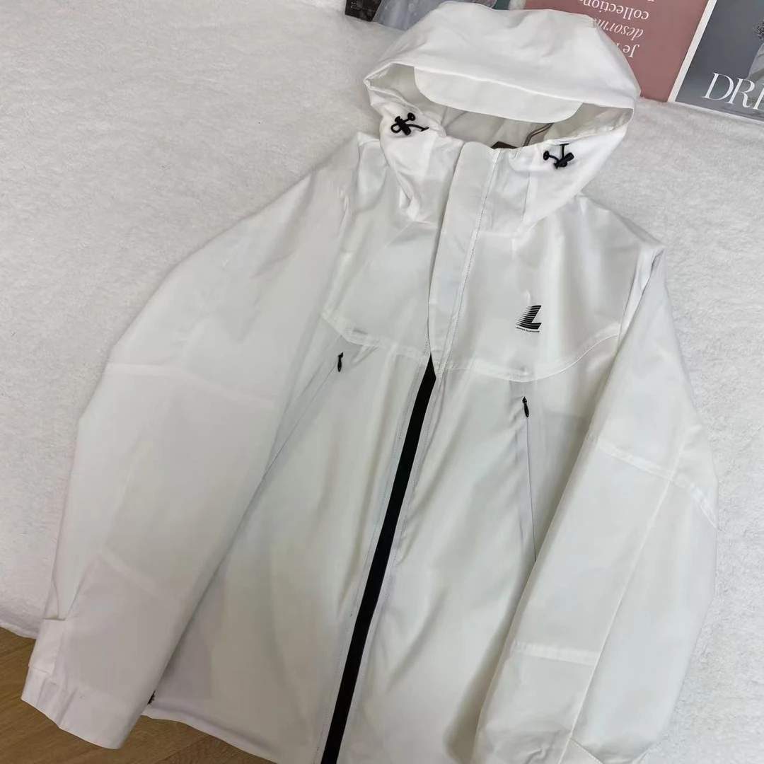 春季新款时尚休闲百搭连帽冲锋衣外套H3058