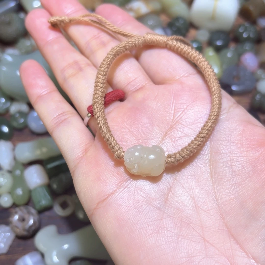 果***e和田玉未镶嵌珠宝半成品