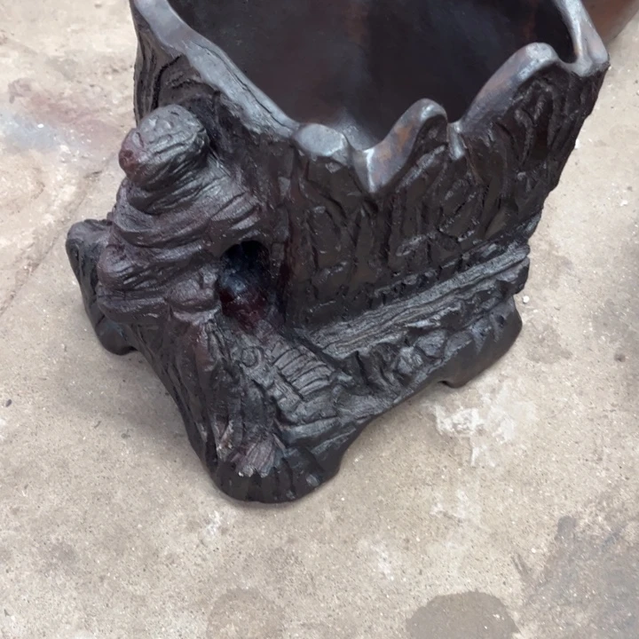 不***怀紫砂花盆宜兴紫砂工艺厂。