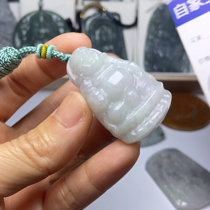 翡翠未镶嵌挂件翡翠