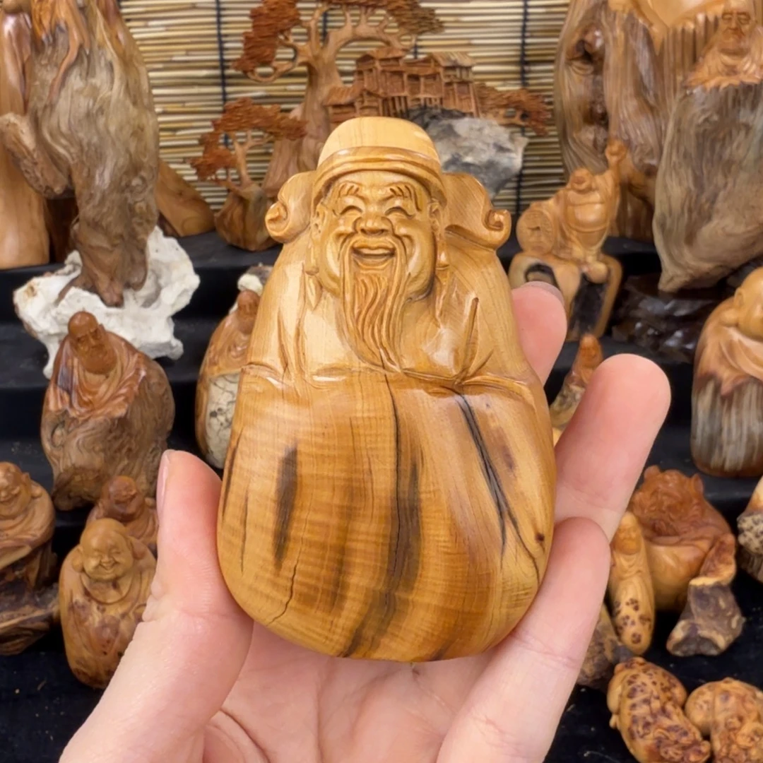 柏木（崖柏）手把件