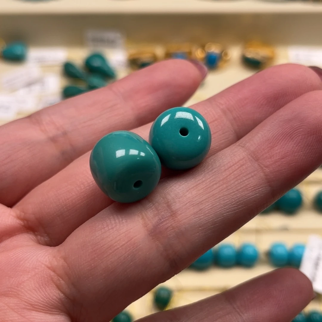 绿松石珠宝奇石未镶嵌L****l