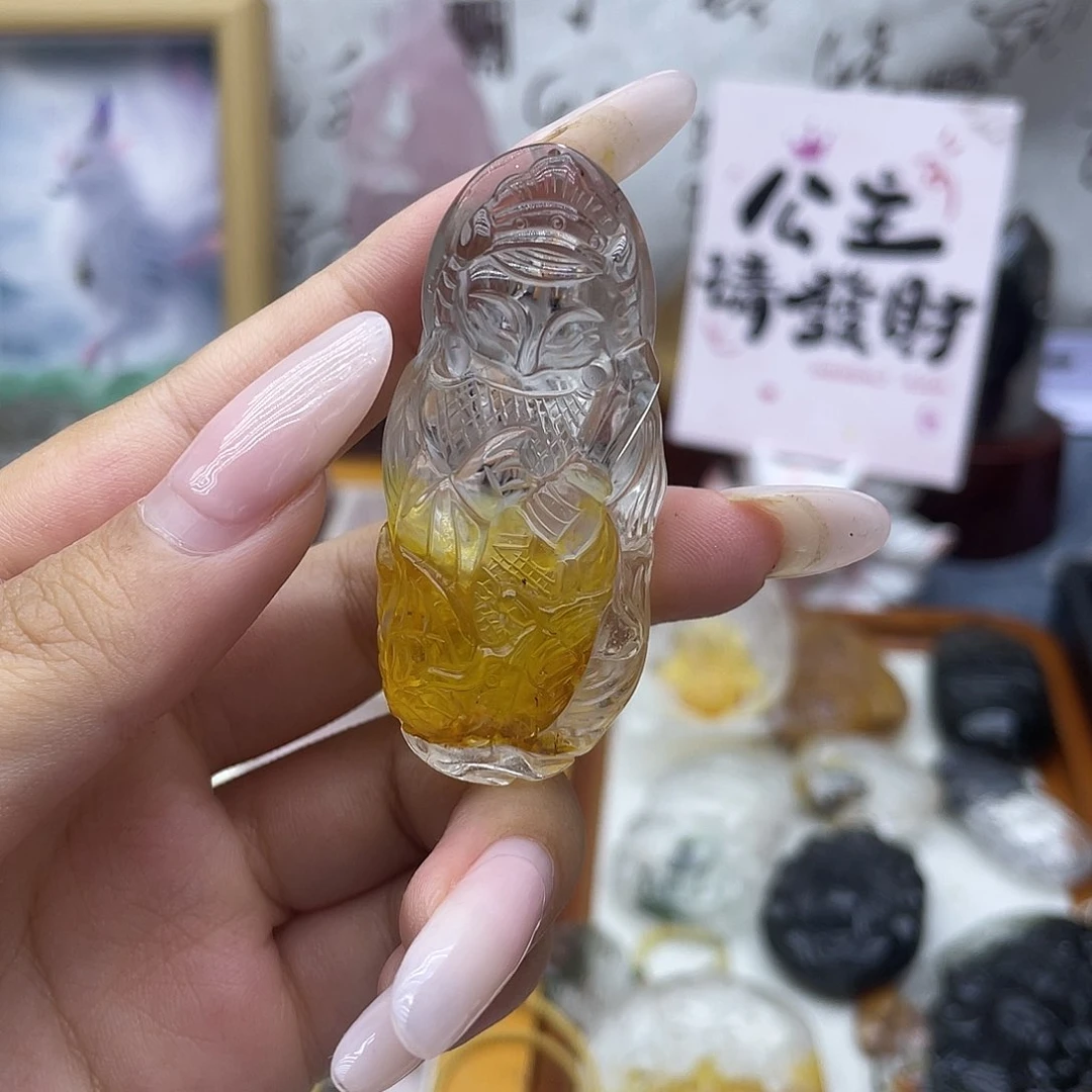 颈饰未镶嵌水晶天然