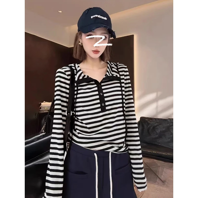 MosesQueen/魔西女王长袖大码微胖mm感小众修身显瘦上衣连帽春季