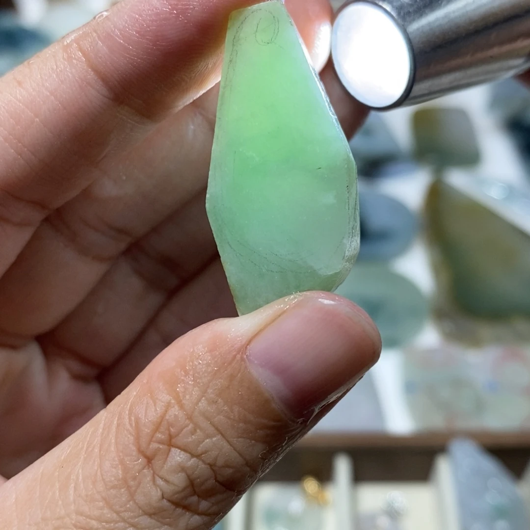 定制翡翠未镶嵌福瓜