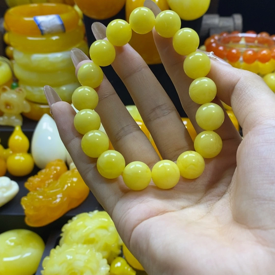 蕙***风全品无暇虎皮手串