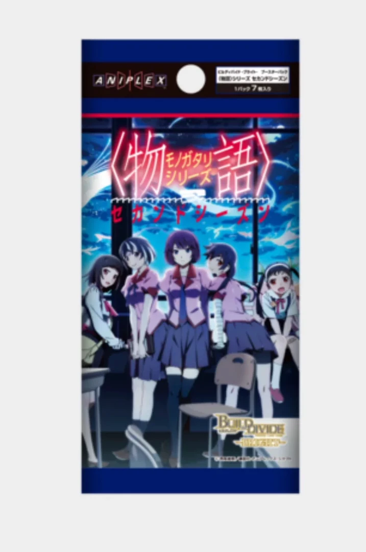 【点盒】BUILD DIVIDE BRIGHT 【物语系列二弹】补充包日版卡牌