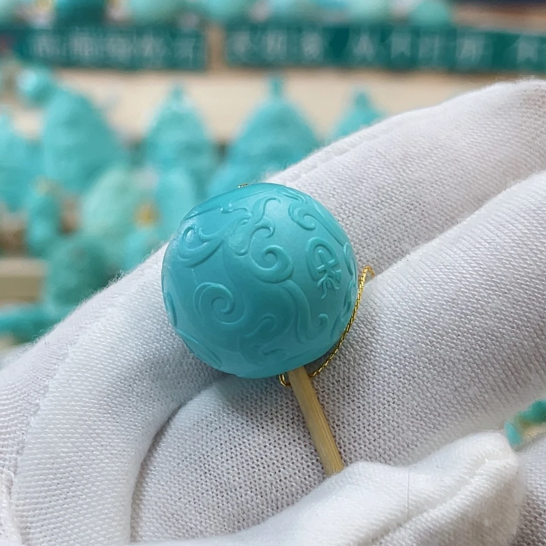 绿松石珠宝奇石未镶嵌