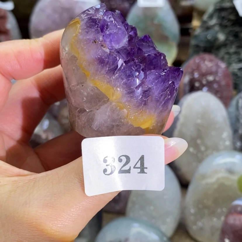 【闪购商品】未镶嵌大型摆件（非配饰）紫晶