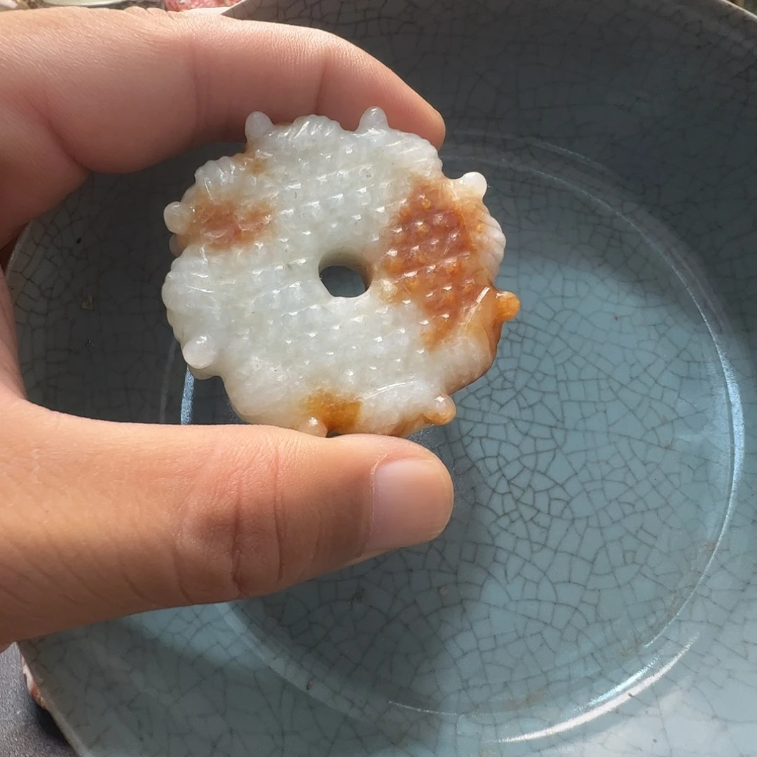 和田玉（糖玉）未镶嵌挂件