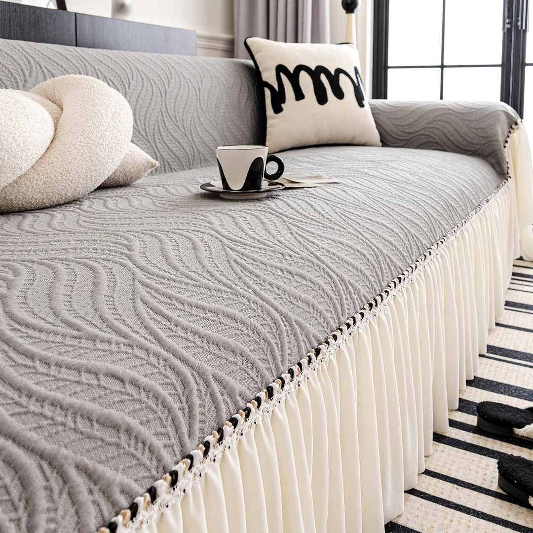 虹原风尚高级感沙发盖布防猫抓防滑四季通用2025新款沙发巾套罩