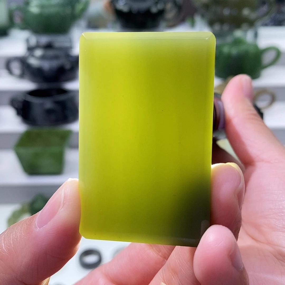 和田玉未镶嵌挂件牌子