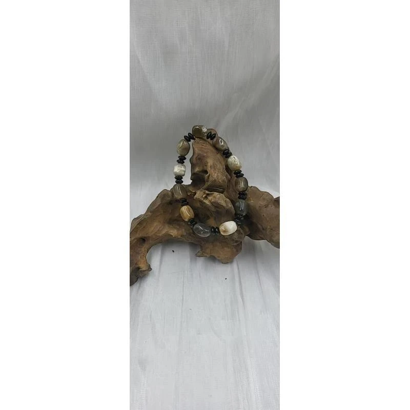 和田玉且末糖小手串男女同款~