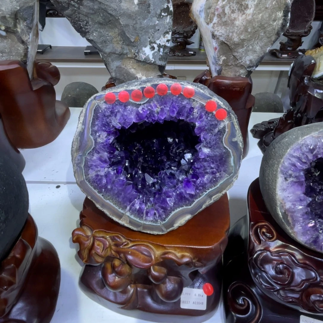 未镶嵌大型摆件（非配饰）紫晶