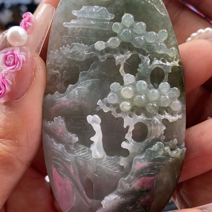 翡翠吊坠(不含链)未镶嵌