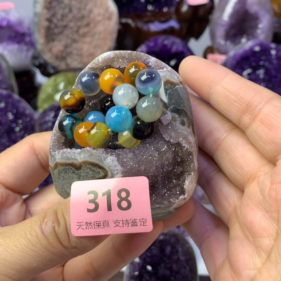 大型摆件（非配饰）未镶嵌紫晶