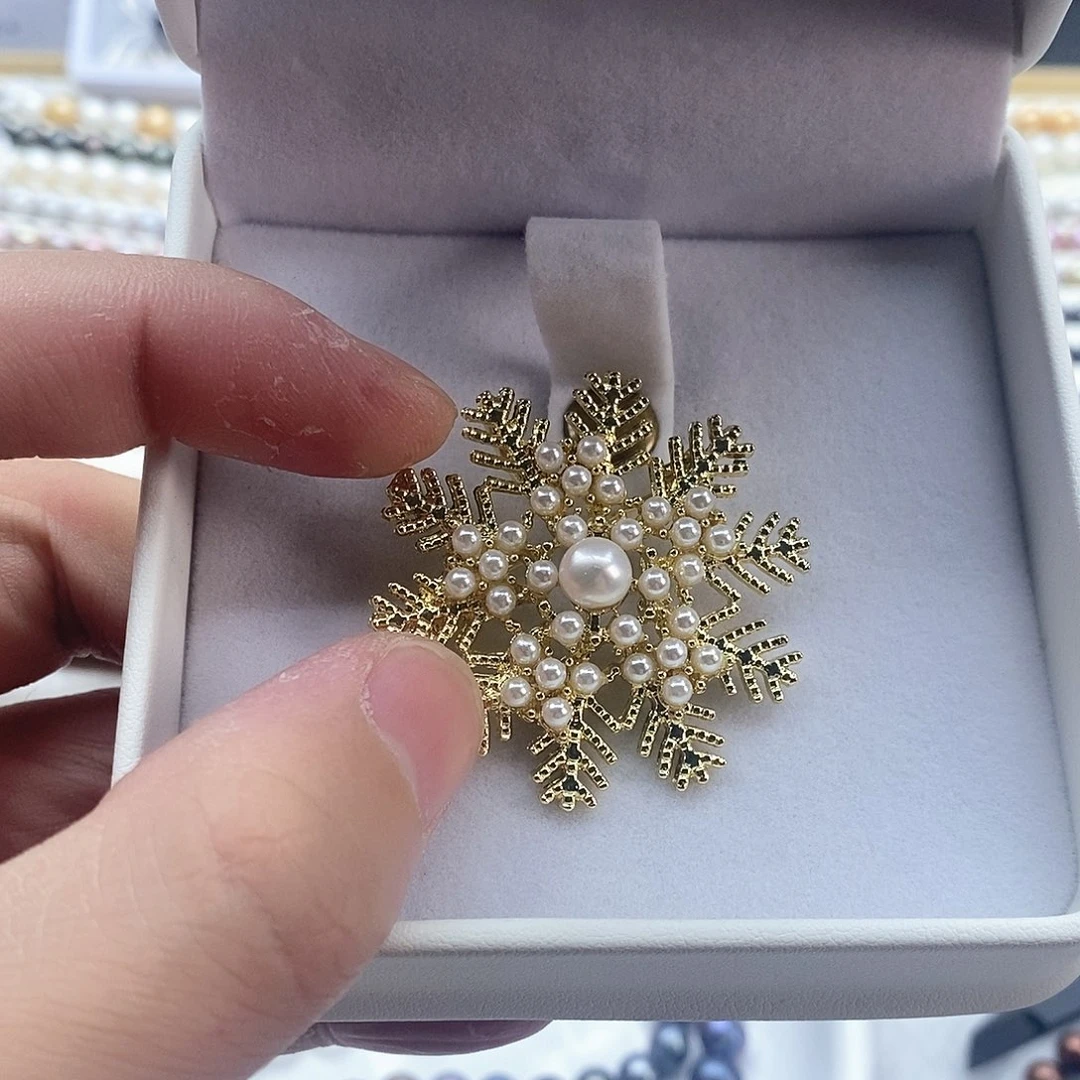 海水珍珠颈饰银S925镶嵌