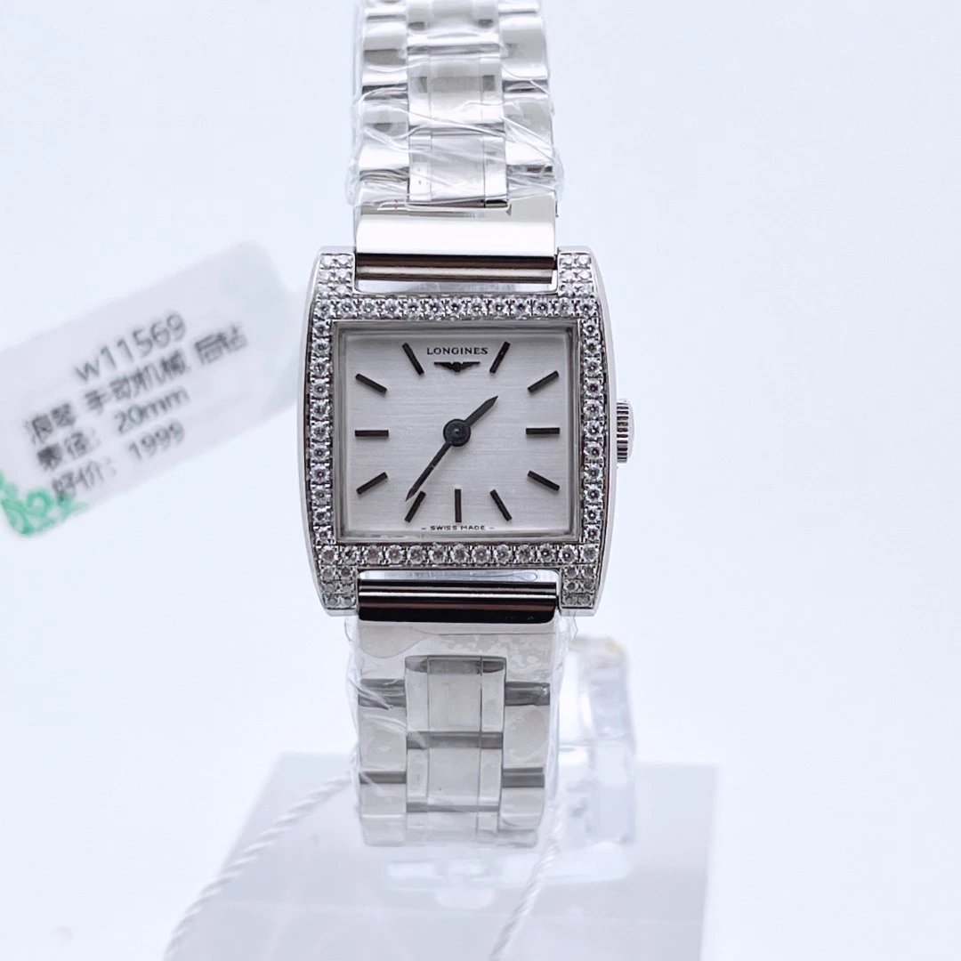 95新 Longines/浪琴 手动机械后钻20mm/公价32999/w11569