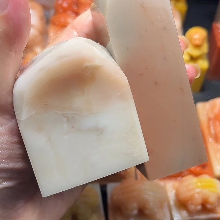 赤***牛老挝石老挝保利石印章