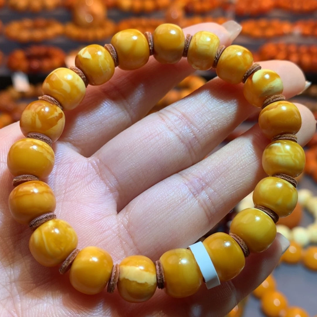 【闪购商品】未镶嵌蜜蜡手串蜜蜡手串