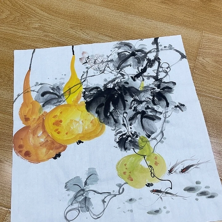 姜奇老师花鸟作品48×45