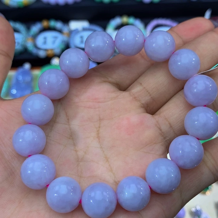 翡翠未镶嵌手链翡翠12+
