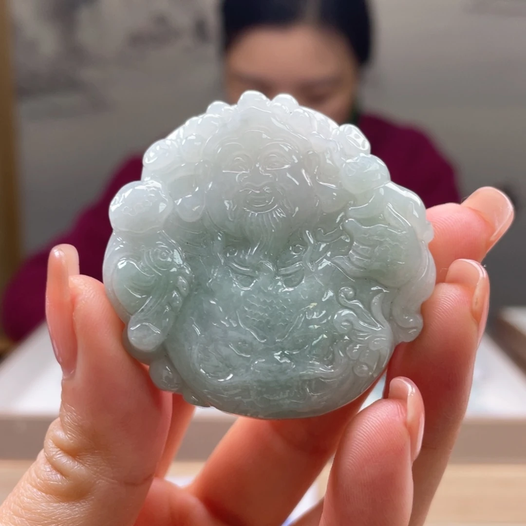 翡翠吊坠(不含链)未镶嵌