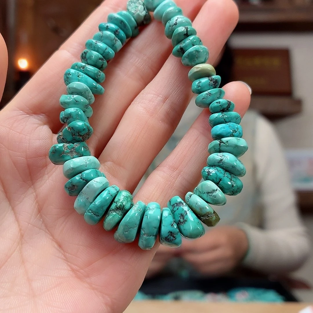 未镶嵌绿松石珠宝奇石