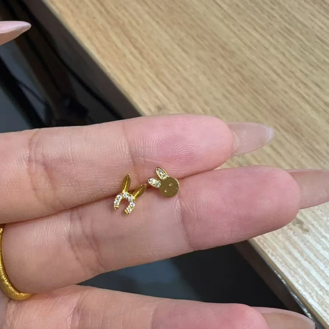 足金精品工艺耳饰