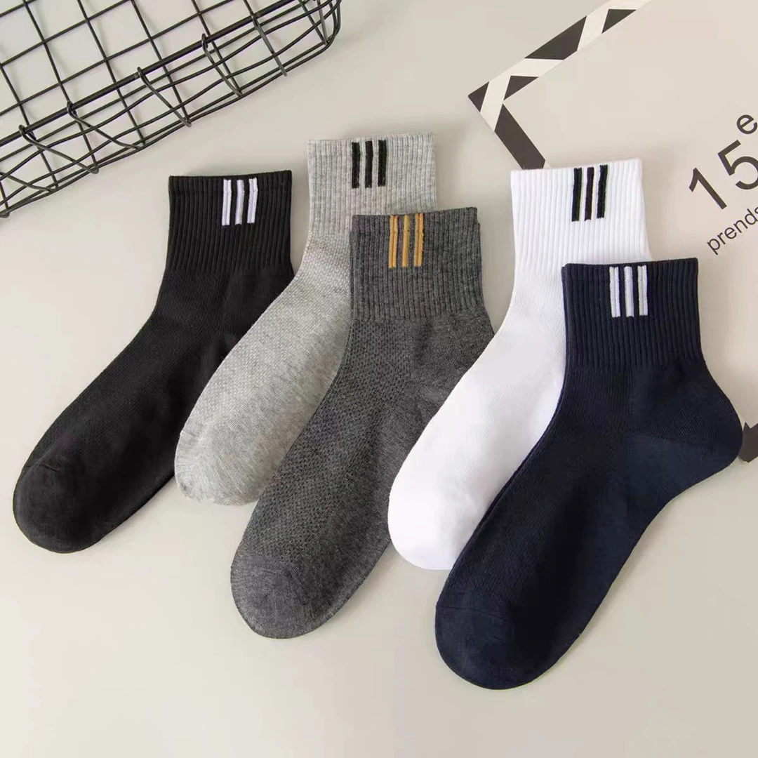 男款高腰棉袜djx