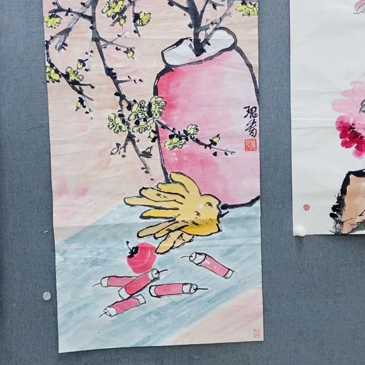 国画手写手绘国画作品17016