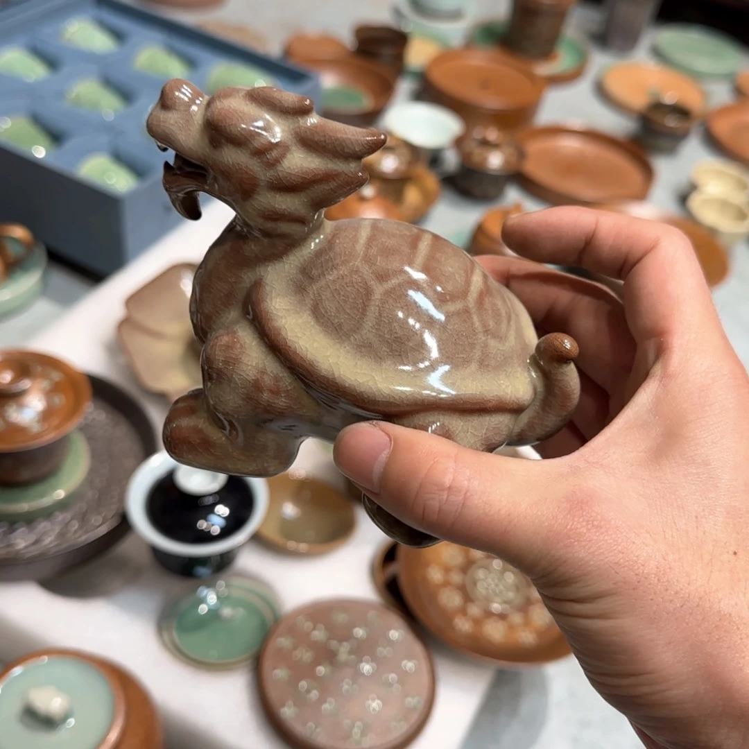 小金茶具青瓷茶器