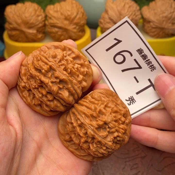 文玩核桃把件汉高楼45